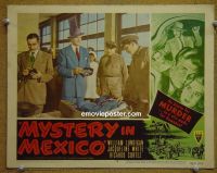 #2090 MYSTERY IN MEXICO lobby card #6 '48 Robert Wise