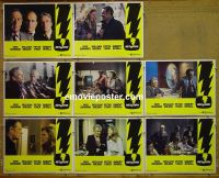 #1073 NETWORK 8 lobby cards '76 William Holden, Finch