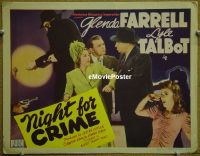 #290 NIGHT FOR CRIME TC '43 Farrell, Talbot 