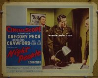#5673 NIGHT PEOPLE LC #6 '54 Gregory Peck 