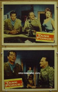 #5737 NO TIME TO DIE 2 LCs '58 Victor Mature 
