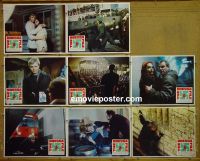 #1076 ODESSA FILE 8 lobby cards '74 Voight, Schell