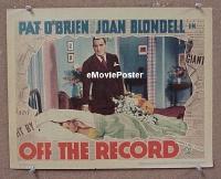 #354 OFF THE RECORD LC '39 O'Brien, Blondell 