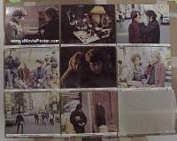 #1079 PANIC IN NEEDLE PARK 8 lobby cards '71 Pacino