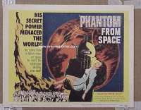 K301 PHANTOM FROM SPACE title lobby card '53 alien visitor!