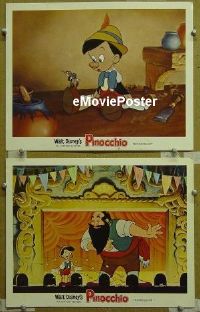 #222 PINOCCHIO 2 LCs R70s Walt Disney classic 