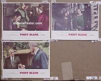 #1213 POINT BLANK 3 lobby cards '67 Lee Marvin