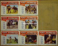 #8347 PONY EXPRESS 7 LCs '53 Charlton Heston 