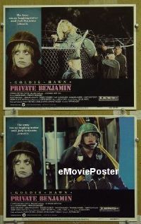 #223 PRIVATE BENJAMIN 2 LCs '81 Goldie Hawn 