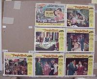 #4464 PURPLE MASK 7 LCs '55 Tony Curtis 