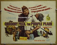#8370 PURPLE PLAIN TC 55 Gregory Peck 