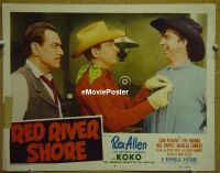#284 RED RIVER SHORE LC #8 '53 Rex Allen 