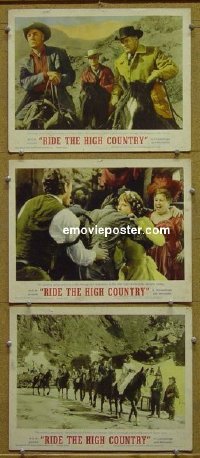 #4265 RIDE THE HIGH COUNTRY 3 LCs #1 '62 