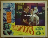 #8442 ROADBLOCK LC #2 '51 McGraw, film noir 