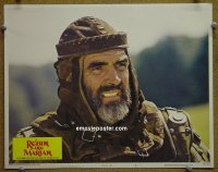 #2249 ROBIN & MARIAN lobby card #8 '76 Connery close-up