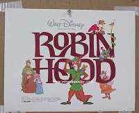 Y007 ADVENTURES OF ROBIN HOOD title lobby card R42 Errol Flynn