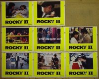 #8444 ROCKY 2 8 LCs '79 Stallone 