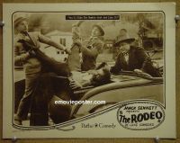 #2250 RODEO  lobby card '29 Mack Sennett, Andy Clyde