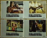 #354 ROLLERBALL 4 LCs '75 James Caan,Houseman 