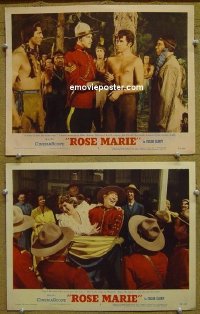 #8457 ROSE MARIE 2 LCs '54 Howard Keel 