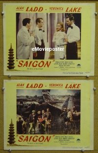 #442 SAIGON 2 LCs '48 Alan Ladd 