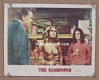 #2271 SANDPIPER lobby card #7 '65 nude Liz Taylor!