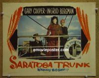 #2272 SARATOGA TRUNK lobby card '45 Ingrid Bergman