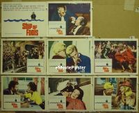 #584 SHIP OF FOOLS 8 LC set 65 Leigh,Signoret 