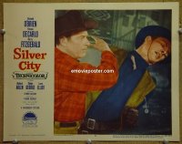 #2309 SILVER CITY lobby card #6 '51 Richard Arlen