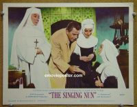 #2313 SINGING NUN lobby card #8 '66 Ed Sullivan scene!