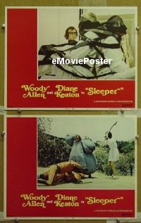 #238 SLEEPER 2 LCs '74 Woody Allen 