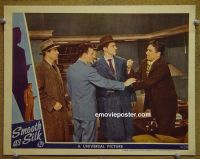 #2323 SMOOTH AS SILK lobby card '46 film noir