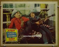 #2334 SOUTH OF CALIENTE lobby card #2 '51 Roy Rogers
