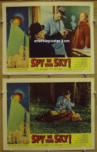 #8607 SPY IN THE SKY 2 LCs '58 Brodie 