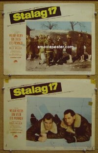 #5964 STALAG 17 2 LCs '53 William Holden 