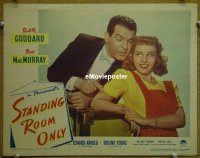 #2354 STANDING ROOM ONLY  lobby card #5 '44 MacMurray