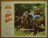 #2356 STAR OF TEXAS lobby card '53 Wayne Morris