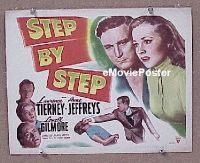 C519 STEP BY STEP title lobby card '46 Lawrence Tierney