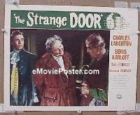 #124 STRANGE DOOR LC '51 Laughton, Karloff 