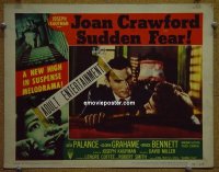 #5783 SUDDEN FEAR LC #4 '52 Crawford, Palance 