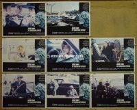#1097 SUGARLAND EXPRESS 8 lobby cards '74 Spielberg