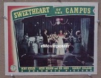 #2379 SWEETHEART OF THE CAMPUS lobby card '41Ozzie&Ruby