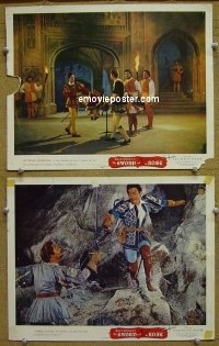 #8672 SWORD & THE ROSE 2 LCs '53 Walt Disney 