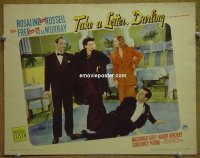 #2381 TAKE A LETTER DARLING lobby card '42 Ros Russell