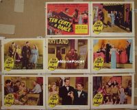 #589 10 CENTS A DANCE set of 8 LCs '45 Frazee 