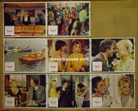 #1103 THERE'S A GIRL IN MY SOUP 8 lobby cards 71 Hawn