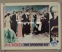 #357 THIS SPORTING AGE LC '32 Jack Holt, polo 