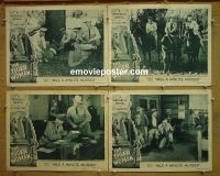 #1182 TIGER WOMAN 4 Chap 7 lobby cards '44 serial
