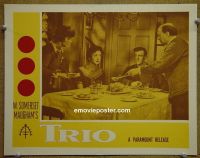 #2439 TRIO lobby card '50 Somerset Maugham, Crawford