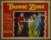 #2443 TROPIC ZONE lobby card #5 '53 Ronald Reagan